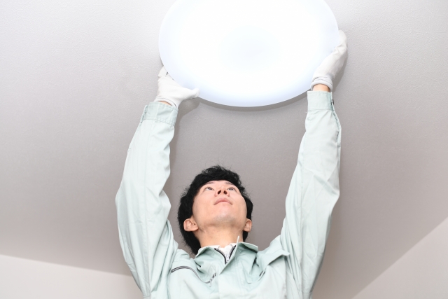 LED照明取替工事